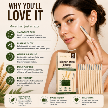 Eco-Friendly Razors - Facial Peach Fuzz & Hair Remover