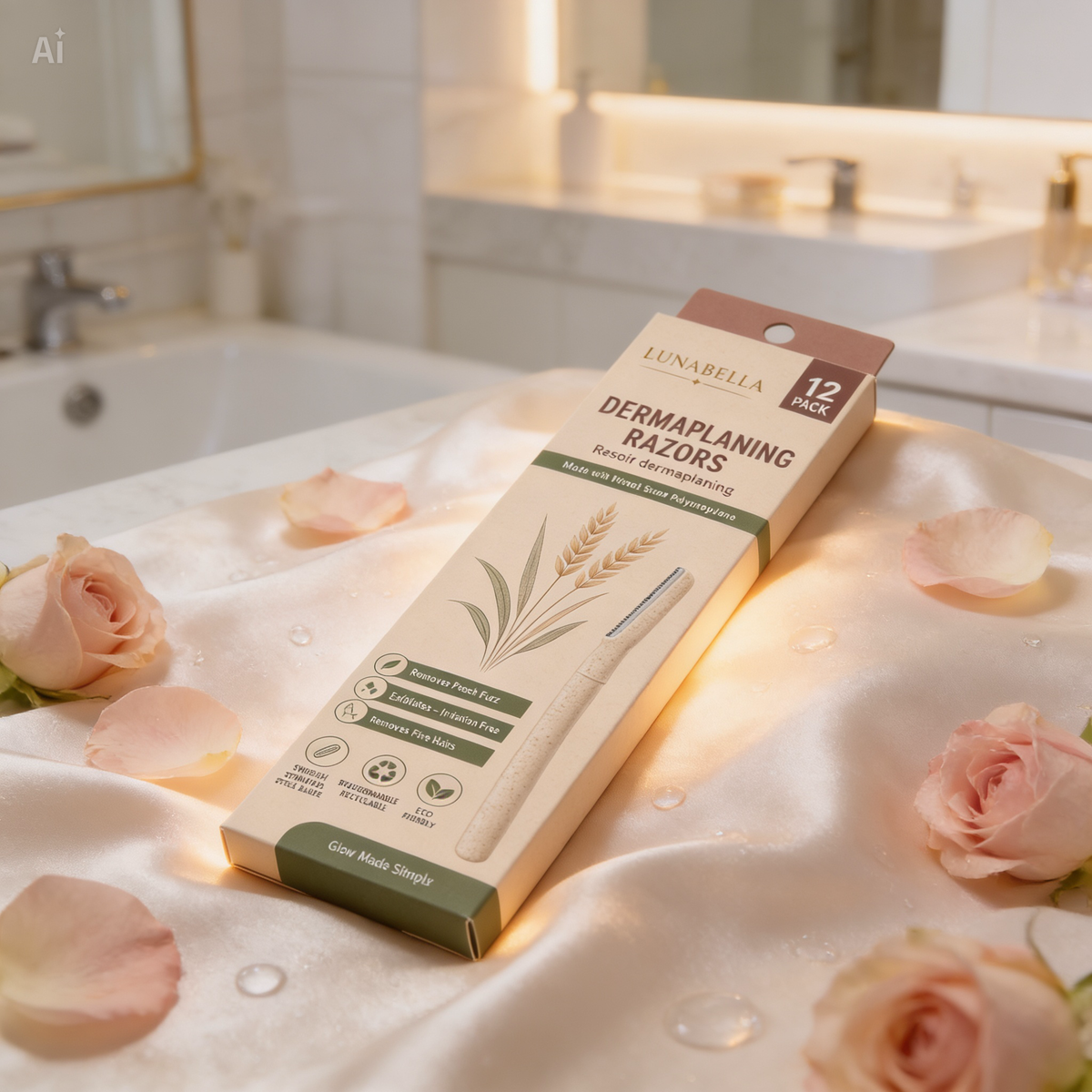 Eco-Friendly Razors - Facial Peach Fuzz & Hair Remover