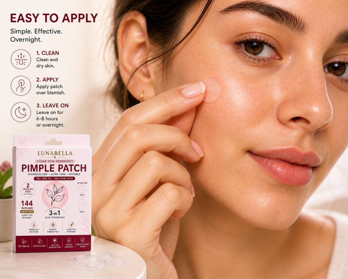Pimple Patches - 3-in-1 Acne Blemish Treatment